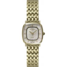 LB08102-40 Rotary Ladies Ultra Slim Gold Plated Watch