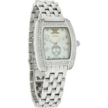 Levian Milano Diamond Ladies MOP Dial Swiss Quartz Watch LVM503SSMP-D