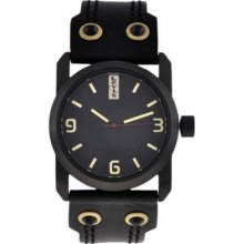 Levis L018gi-4 Ladies Black Leather Watch Rrp Â£105