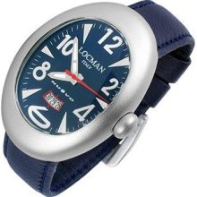 Locman Designer Men's Watches, Nuovo - Blue Aluminium Case Date Watch