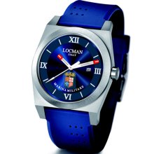 Locman Mens Stealth Marina Limited Edition Dark Blue 201MMBL