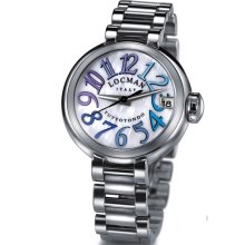 Locman Womens Tuttutondo Stainless Steel Watch 350BMOPWHVT