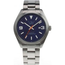 LTD-280103 LTD Watch Unisex Limited Edition Dark Blue Steel Watch