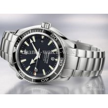 Luxury Planet Ocean Xl 2200.50 Black Automatic Mens Watch Stainless