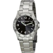 Manor Men's and Ladies' Watch w/ Stainless Band & Numbered Bezel Promotional