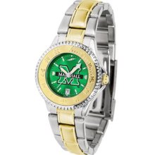 Marshall Thundering Herd Womens Two-Tone Anochrome Watch