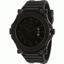 Meister Prodigy Watch all black rubber band