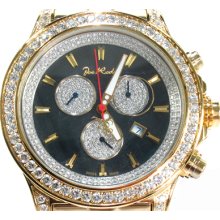 Mens Diamond H Color Joe Rodeo TraxNYC Master Pilot VS JMP21 14.70ct