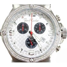 Mens Diamond Joe Rodeo Phantom JPTM9 Round Cut H Color 2.25ct