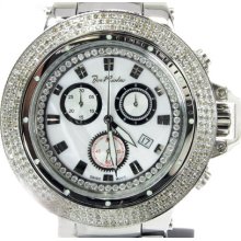 Mens Diamond Joe Rodeo Razor JROR2 Round Cut H Color 4.00ct