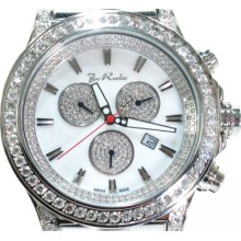 Mens Diamond Joe Rodeo TraxNYC Master Pilot VS JMP30 G Color 12.00ct