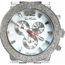 Mens Diamond Joe Rodeo Broadway Watch JRBR8 Round Cut H Color 5.00ct