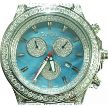 Mens Diamond Joe Rodeo TraxNYC Master Pilot VS JMP18 G Color 26.70ct
