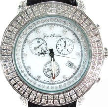 Mens Diamond Round Cut H Color Joe Rodeo Jojo Junior Watch 7.00ct