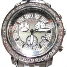 Mens Diamond Round Cut H Color Joe Rodeo Tyler 3.50ct