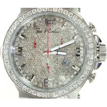 Mens Diamond Round Cut H Color Joe Rodeo Phantom JPTM66 8.75ct