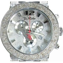 Mens Diamond Round Cut H Color Joe Rodeo Broadway Watch JRBR2 5.00ct