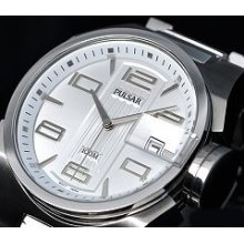 Mens Pulsar By Seiko Watch Quartz Date Pxh541