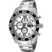 Men's Specialty Chronograph Silver Dial Stainless Steel