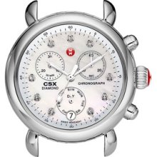 MICHELE 'CSX-36' Diamond Dial Watch Case