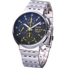 Mido All Dial Mechanical Automatic Chronometer Swiss Watch Black M83604b81