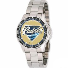 MLB Watches - Men's San Diego Padres Stainless Steel Major League Baseball Watch