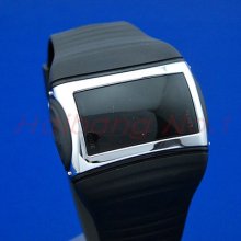 Multifunction Led Light Digital Mens Sport Black Quartz Wrist Watch