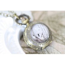 My Little Epoch Adventure 02 Necklace - Elegant, Exquisite, Beautiful Everyday Pocket Watch Necklace. Sweet Heirloom Quality Gift.