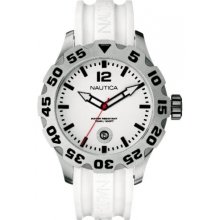 Nautica Bfd 100 White Mens Watch N14608G