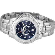 NCAA Penn State University Mens Stainless Watch COMPM-A-PSN - DEALER