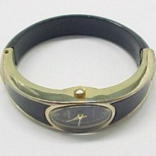 Nelsonic Vintage Black 1 Jewel Ladies Wristwatch - 3-a175