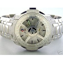 New! 50 CENT G-Unit GS8- 44mm 1.45CT Diamond Watch