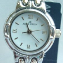 New Anne Klein Two Tone Gold Silver Classic Style Bracelet Ladies Wat