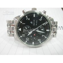 New Baolilong Automatic Daydate Black Luxury Watches Stainless Steel