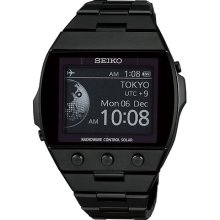â˜…new Seiko Brightz Sdga003 Active Matrix Epd Watch Radio Solar Japan Import