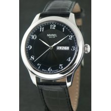 Nivrel Automatics wrist watches: Day-Date Arabic Dial 421.001arab