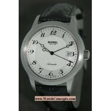 Nivrel Automatics wrist watches: Arabic Silver Dial 125.020aaaes