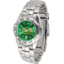 North Dakota State Bison Sport Steel Band AnoChrome-Ladies Watch