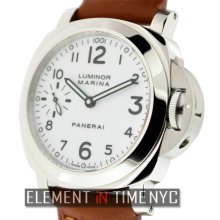 Officine Panerai Luminor Collection Luminor Marina 44mm Stainless Steel White Arabic Dial