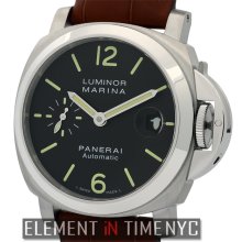 Officine Panerai Luminor Collection Luminor Marina 40mm Stainless Steel Black Dial