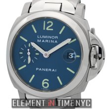 Officine Panerai Luminor Collection Luminor Marina 40mm Stainless Steel Blue Dial E Series