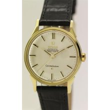 Omega Constellation Chronometer Automatic 14k Cap Gold & Stainless Steel Watch