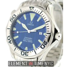 Omega Seamaster 300m Chronometer Blue Wave Dial