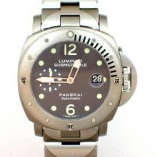 Panerai Luminor Submersible Automatic Titanium Mens Watch 00106