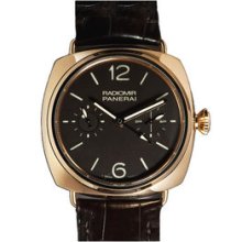 Panerai Specialties Radiomir Tourbillon GMT Pink Gold Watch PAM 330
