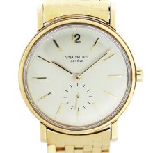 Patek Philippe 2548 Vintage 18k Yellow Gold 1950s Mens Watch