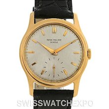 Patek Philippe Calatrava Vintage 18k Yellow Gold 2448 year 1949 Watch