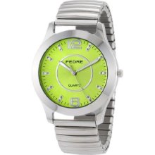 Pedre 0091Snx Women'S 0091Snx Silver-Tone Expansion Bracelet Watch