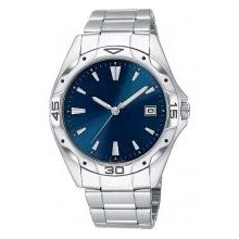 Pedre PXH455 - Pulsar - Men Stainless Steel Bracelet Watch Blue Dial/Date ($75.66 @ 6 min)