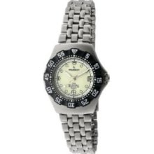 Peugeot Womens 181GL Silver-Tone Sport Bracelet